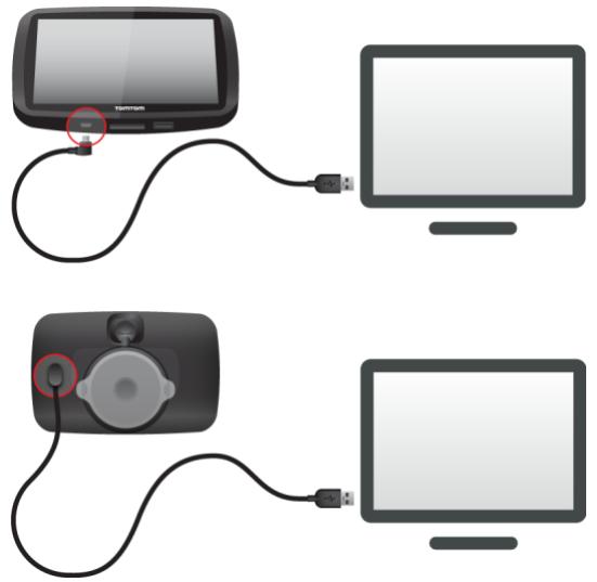 TOMTOM START 50 - Setting up MyDrive - 1
