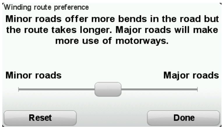 TOMTOM RIDER EUROPE 45 M - Switching on winding routes - 1