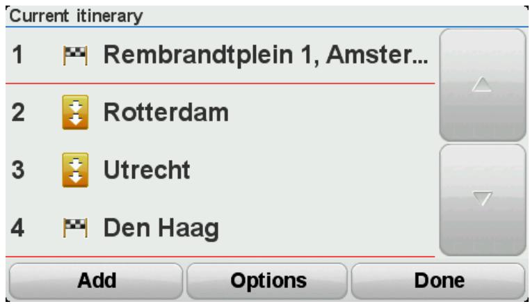 TOMTOM RIDER EUROPE 45 M - Creating an itinerary with a winding route - 1