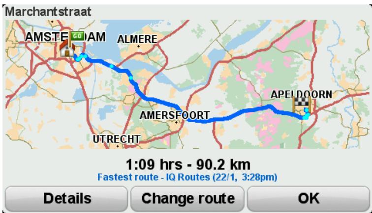 TOMTOM RIDER EUROPE 45 M - Planning a route with a new starting point - 13