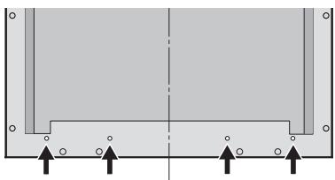 PIONEER PDP-502MXE - Befestigung der Schnellverschluß-Haltebänder am Hauptgerät - 1