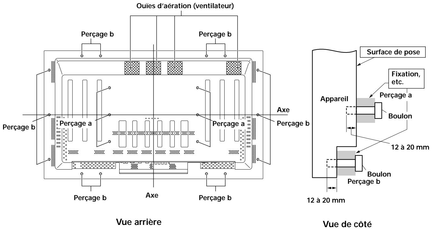 PIONEER PDP-502MXE - Accrochage de l'écran à plasma à un mur - 1