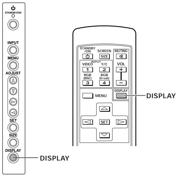 PIONEER PDP-502MXE - Bevestigen van de displayinstallingen - 1