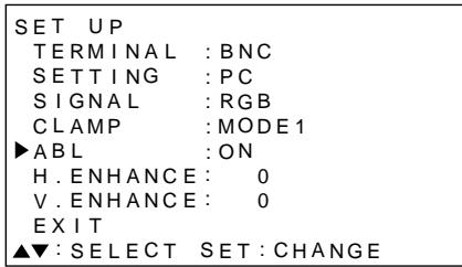 PIONEER PDP-502MXE - Press SET to set the mode to "ON". - 1
