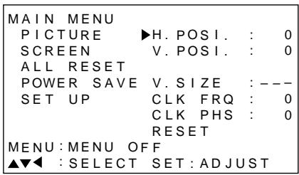 PIONEER PDP-502MXE - Ajuste de laImagen de visualización - 2