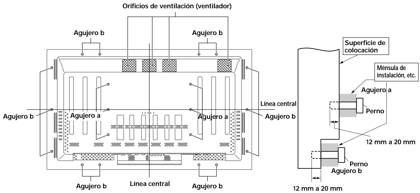 PIONEER PDP-502MXE - Instalación de launidad en una pared - 1
