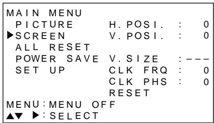 PIONEER PDP-502MXE - Adjusting the display image - 1
