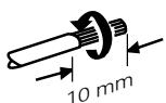 PIONEER PDP-502MXE - Anschluß der Laufsprecher - 1