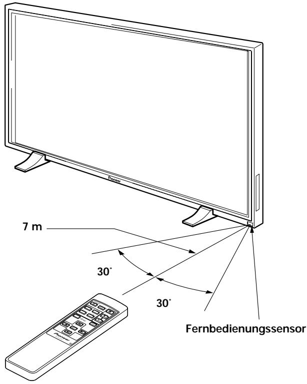 PIONEER PDP-502MXE - Bei Problemen mit der Fernbedienungseinheit - 1