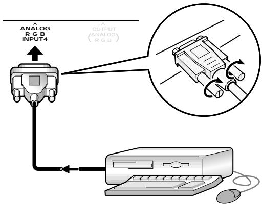 PIONEER PDP-502MXE - Collegamenti SYNC separati di segnale RGB - 4