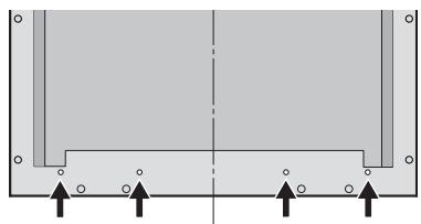 PIONEER PDP-502MXE - Fixation des colliers rapides à l'écran à plasma - 1