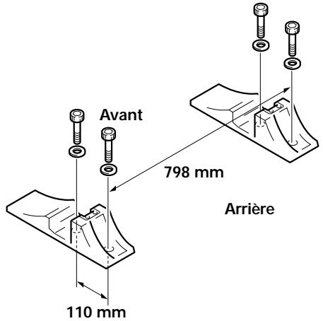 PIONEER PDP-502MXE - Installation de l'écran à plasma sur les supports fournis - 1