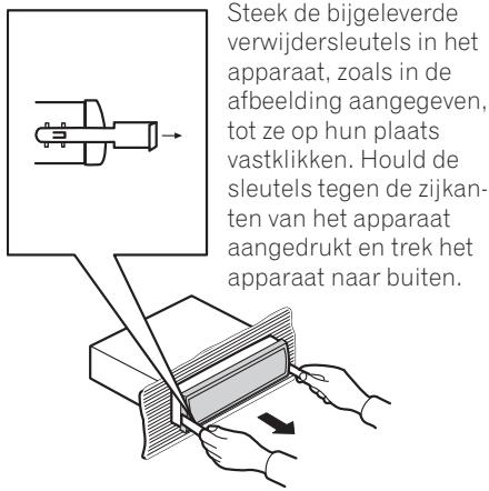 PIONEER ANH-P9R - Verwijderen van het apparaat - 2