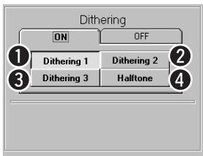 PIONEER CD-PC1 - Select the desired dithering type. - 1