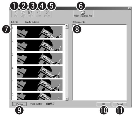 PIONEER CD-PC1 - Edit the selected frame(s). - 1