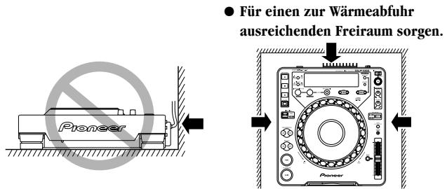 PIONEER CDJ-1000 - VORSICHTSHINWEISE ZUM BETRIEB - 1
