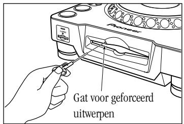 PIONEER CDJ-1000 - U mag de CD waarom nooituit het apparaat verwijderen terwijl deze rond Draait. - 1