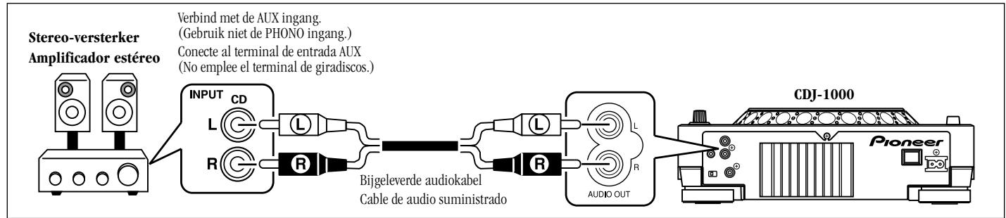PIONEER CDJ-1000 - Aansluiten op andereCCCCCC - 1