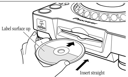 PIONEER CDJ-1000 - Affichage de mode VINYL - 1