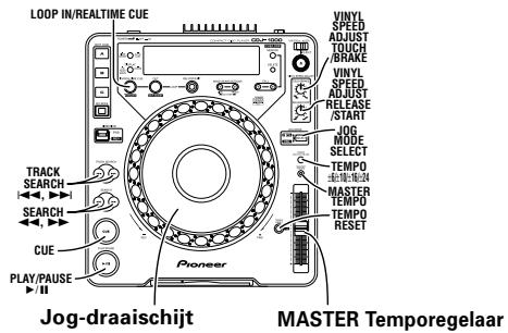 PIONEER CDJ-1000 - Snel voorwaarts/terugwaarts - 1