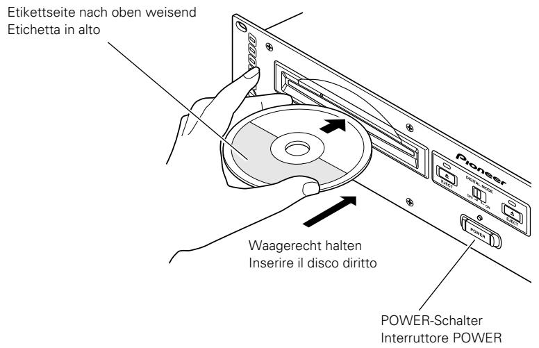 PIONEER CMX-3000 - INSERIMENTO ED ESTRAZIONE DEL DISCO - 1