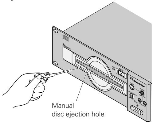 PIONEER CMX-5000 - FORCED DISC EJECTION - 1