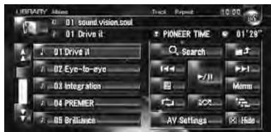 PIONEER CNDV-800HD - Press the MAP button to display the current location. - 1