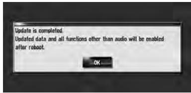 PIONEER CNDV-800HD - Touch [Yes] to start the update. - 3
