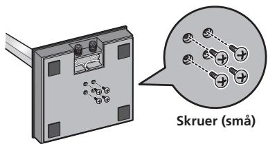 PIONEER CP-LX70 - Fastgoring af sjojen på stativfoden. - 3