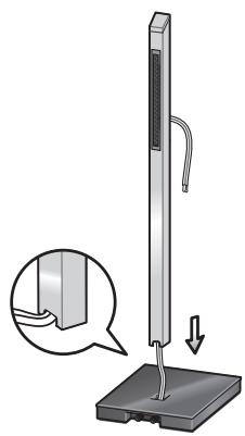 PIONEER CP-LX70 - Montaggio delle basi dei diffusori - 3