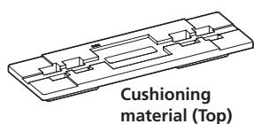 PIONEER CP-LX70 - The Styrofoam cushioning material shown is used during assembly. - 1