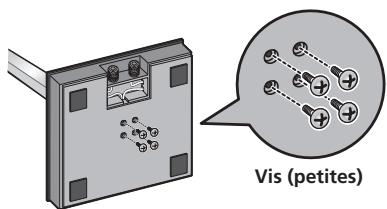 PIONEER CP-LX70 - Fixation du pilier sur la base du socle. - 1