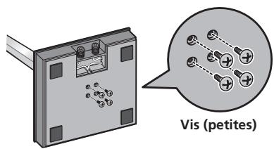 PIONEER CP-LX70TS - Fixation du pilier sur la base du socle. - 1
