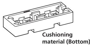 PIONEER CP-LX70TS - The Styrofoam cushioning material shown is used during assembly. - 4