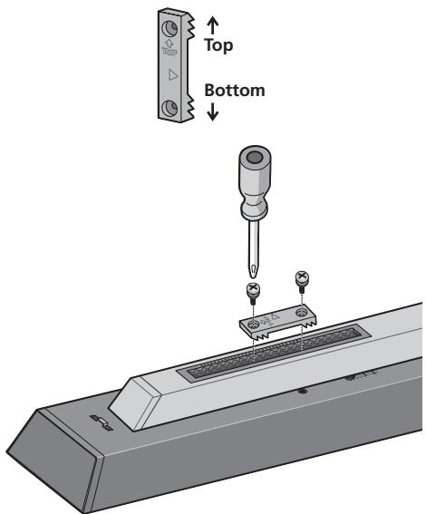 PIONEER CP-LX70TS - Secure the speaker. - 1