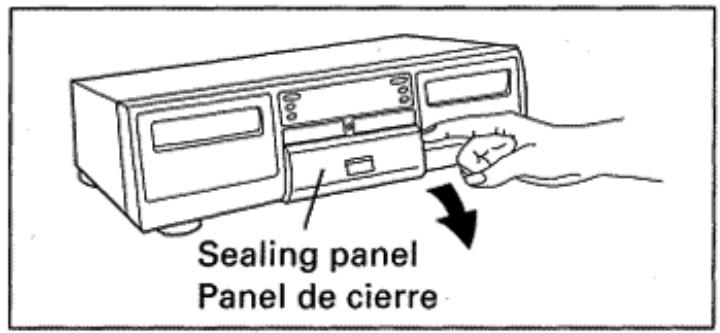PIONEER CT-W806DR - DISPOSITIVOS DEL PANEL FRONTAL - 1