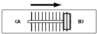 PIONEER DJM-3000 - Wiedergabestart über Kreuz-Faderhebel - 2