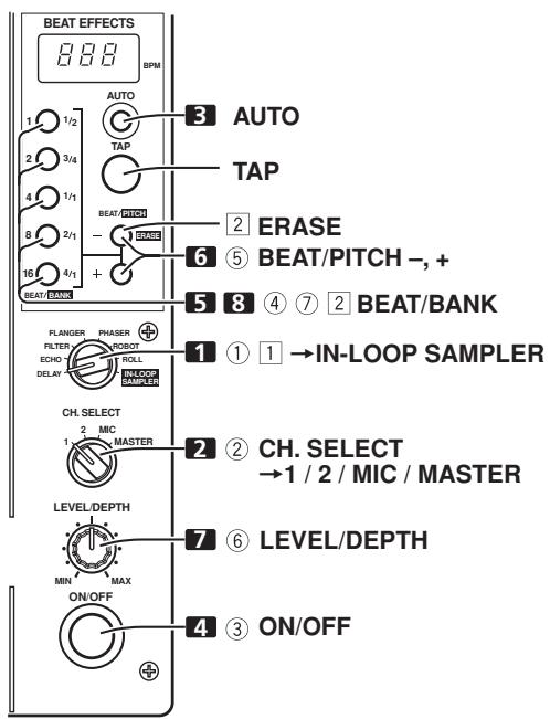 PIONEER DJM-400 - Échantillonneur d'entrée de BOCULE - 1