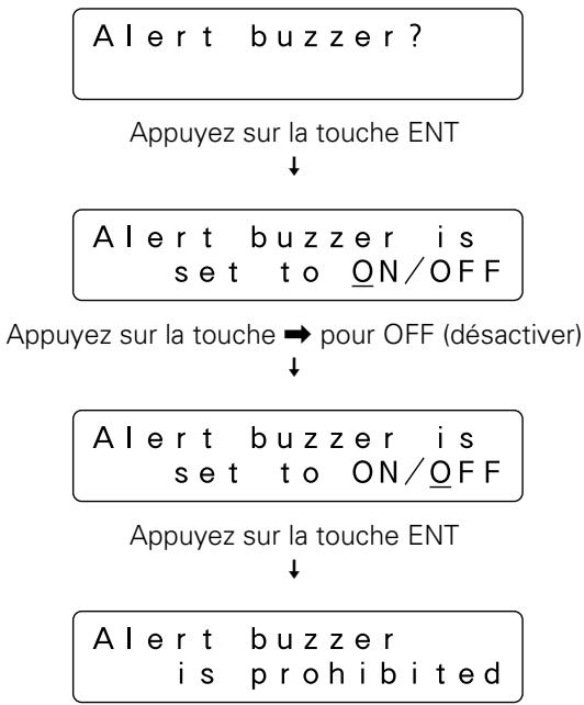 PIONEER DRM-7000 - Alert buzzer (Sonnette d'alarme) - 1