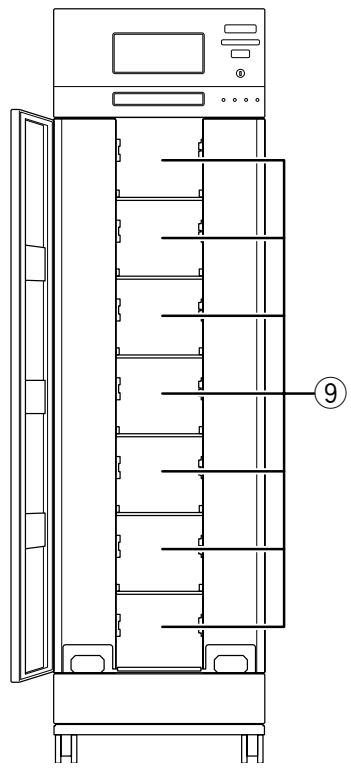 PIONEER DRM-7000 - FRONT ACCESS DOOR INSIDE - 1