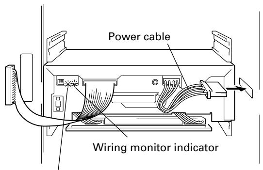 PIONEER DRM-7000 - Connect the power cable. - 1