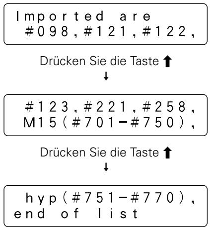 PIONEER DRM-7000 - - Import-log (Importprotokoll) - 1