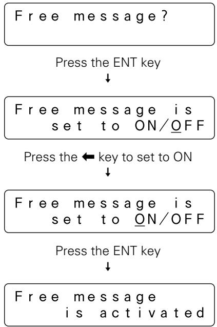 PIONEER DRM-7000 - Free message - 1