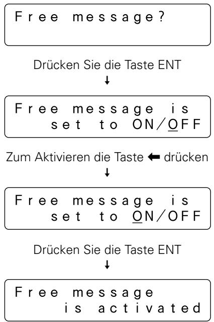 PIONEER DRM-7000 - Free message (Meldungsfreigabe) - 2