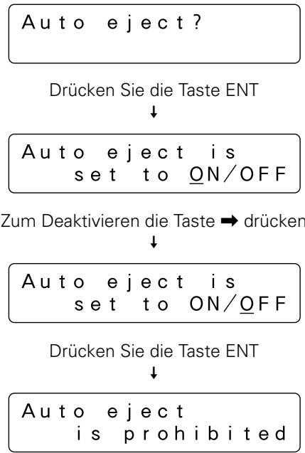 PIONEER DRM-7000 - Auto eject (automatisches Auswerfen) - 1
