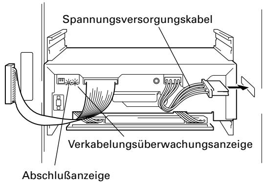 PIONEER DRM-7000 - Schließen Sie das Spannungsversorgungskabel an. - 1