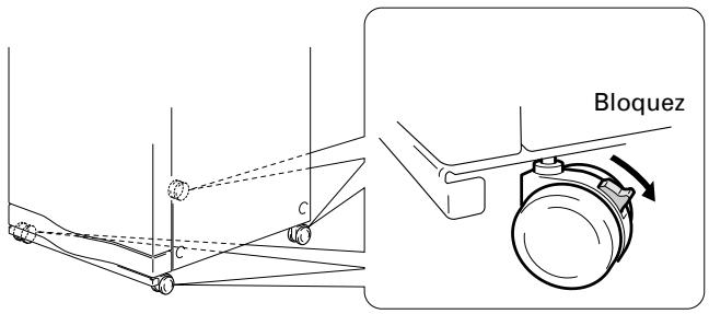 PIONEER DRM-7000 - Bloquez les roulettes - 1