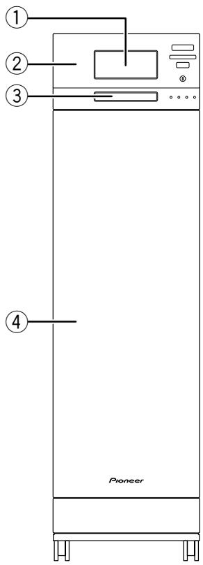 PIONEER DRM-7000 - FACE AVANT - 1