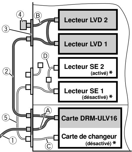 PIONEER DRM-ULV16 - Longueur de câble interne de changeur - 1