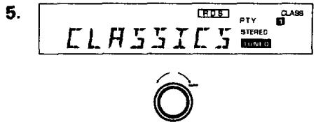 PIONEER F-204RDS - (Recherche de Type de Programme) - 2